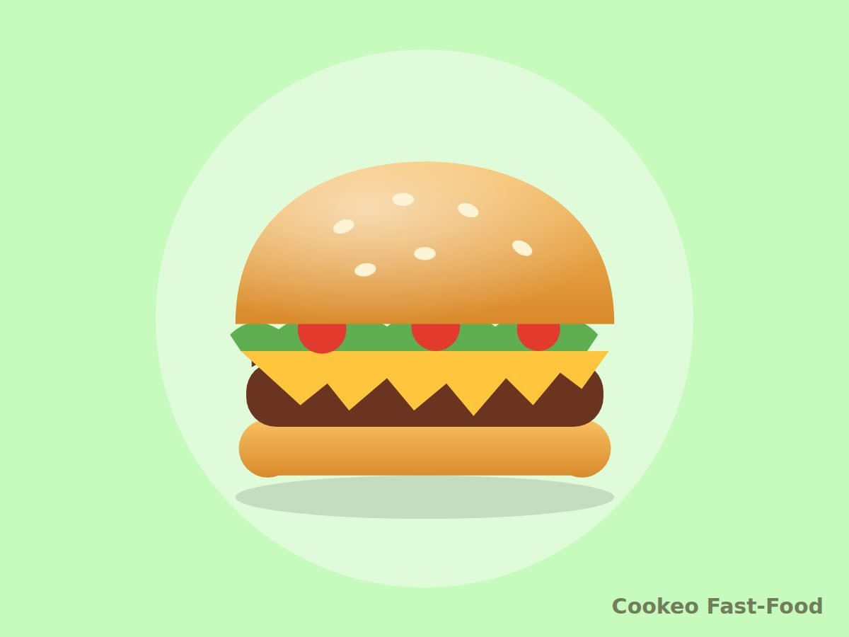 Veggie burger pois chiches classique au Cookeo