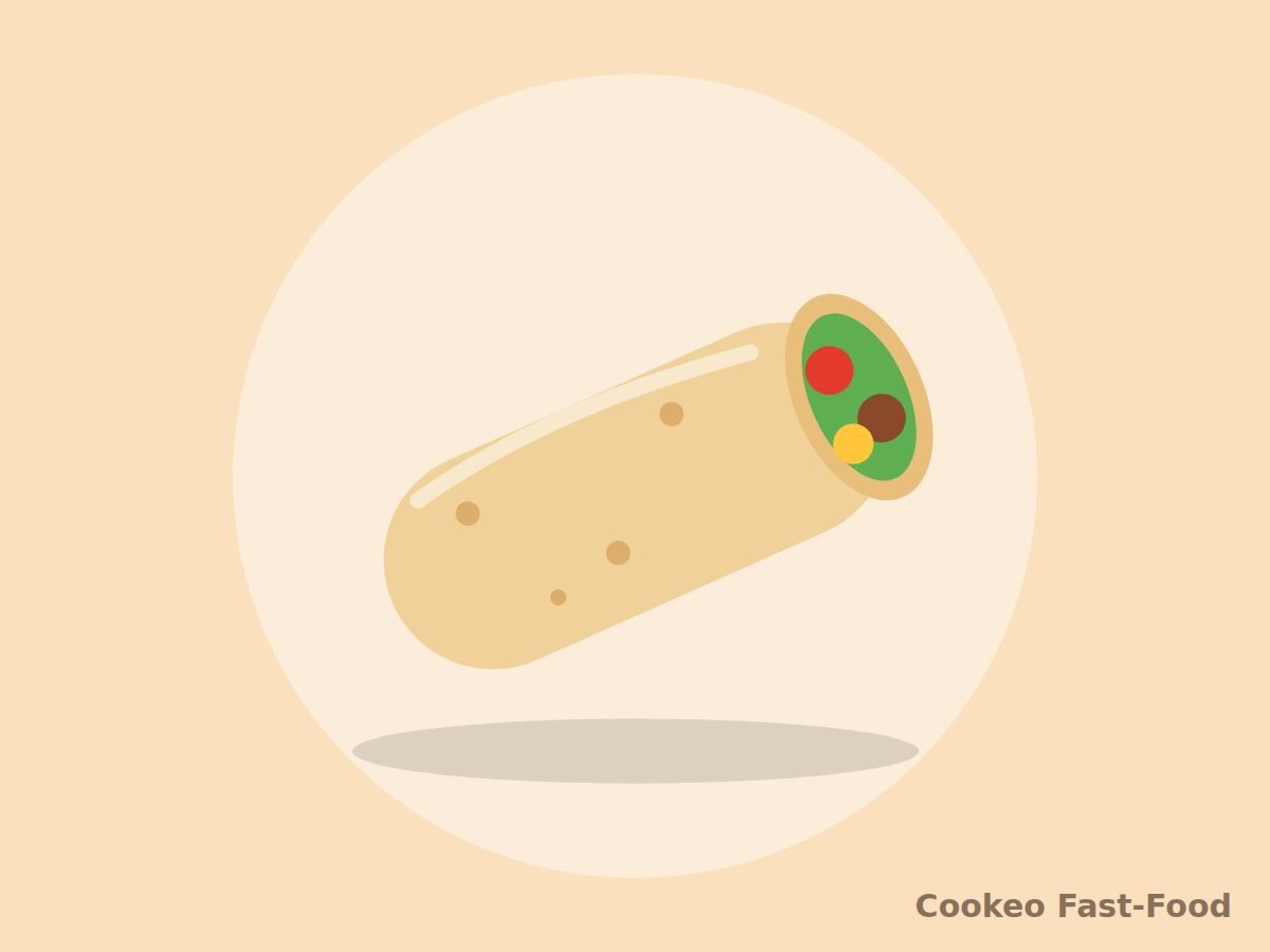 Wrap au poulet mariné au Cookeo